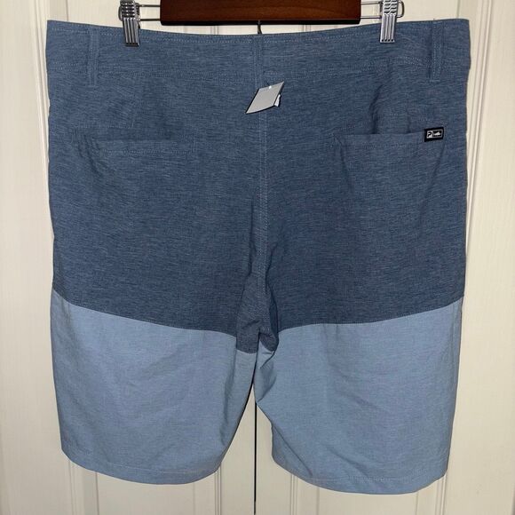 Pelagic Shorts Men’s 38” Waist Blue Gray Polyester Elastane Blend - Picture 2 of 12